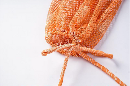 Dusty Rose Swimsuit  - Orange