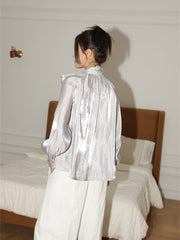 Silk Neck Tie Top