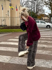 Warm High Neck Retro Sweater