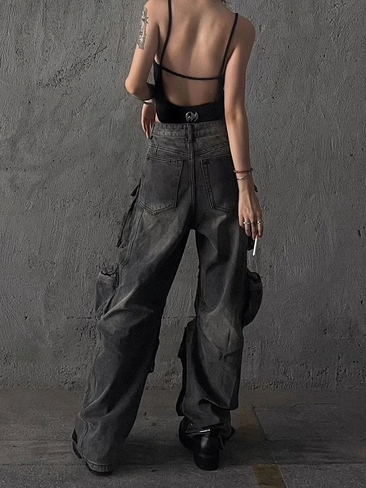 Baggy Y2K Cyber Halloween Pants