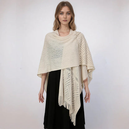 Cashmere Thicken Warmer Soft Pashmina Knitted Long Winter Scarf Scarfs-L