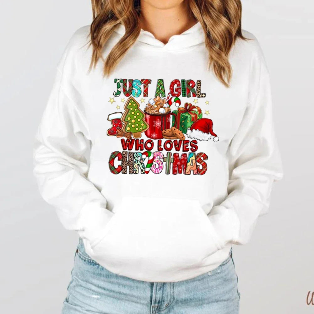 Christmas Holiday Lover Gift Hoodie White / S Hoodies-L