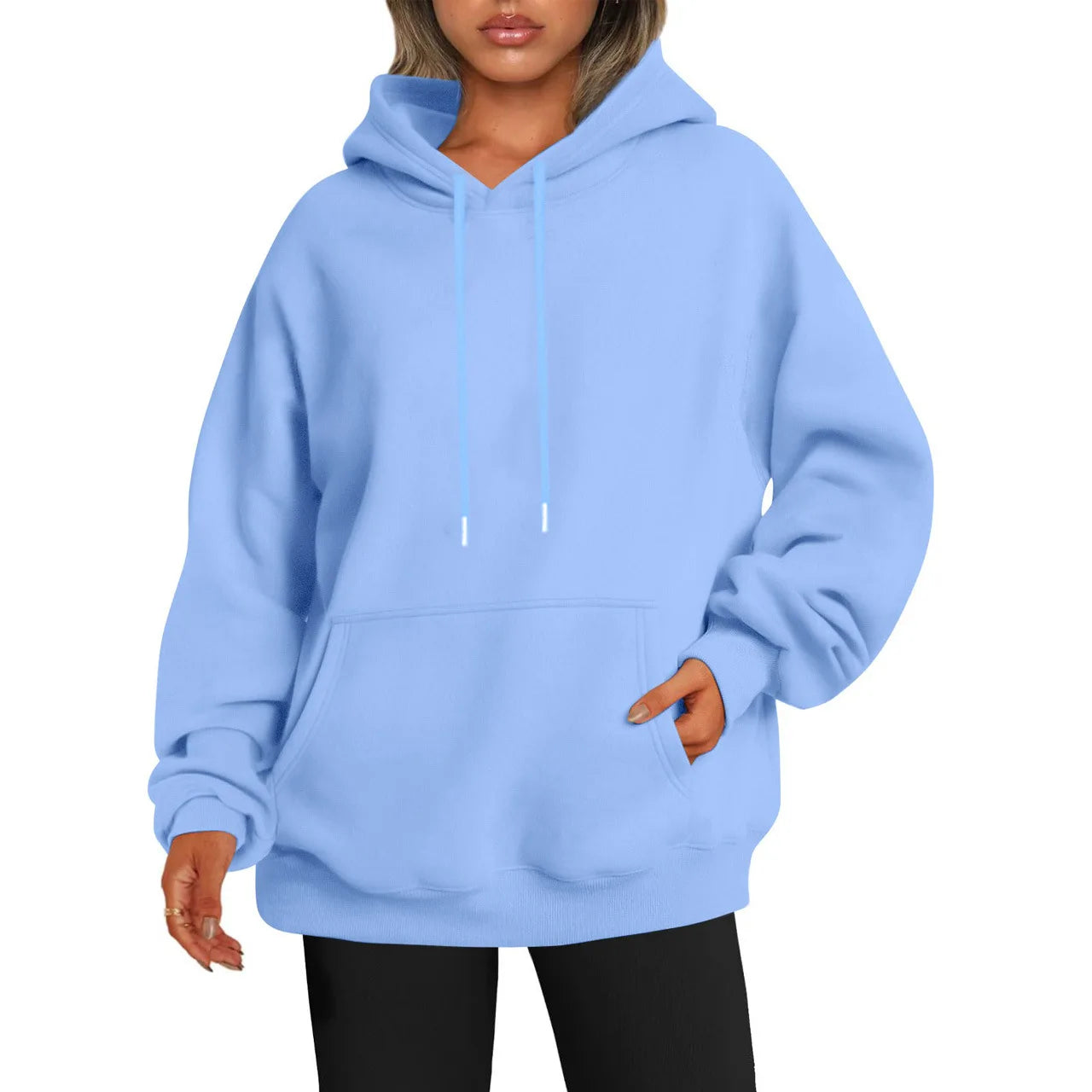 Funny Cute Oversized Drinking Bestie Hoodie