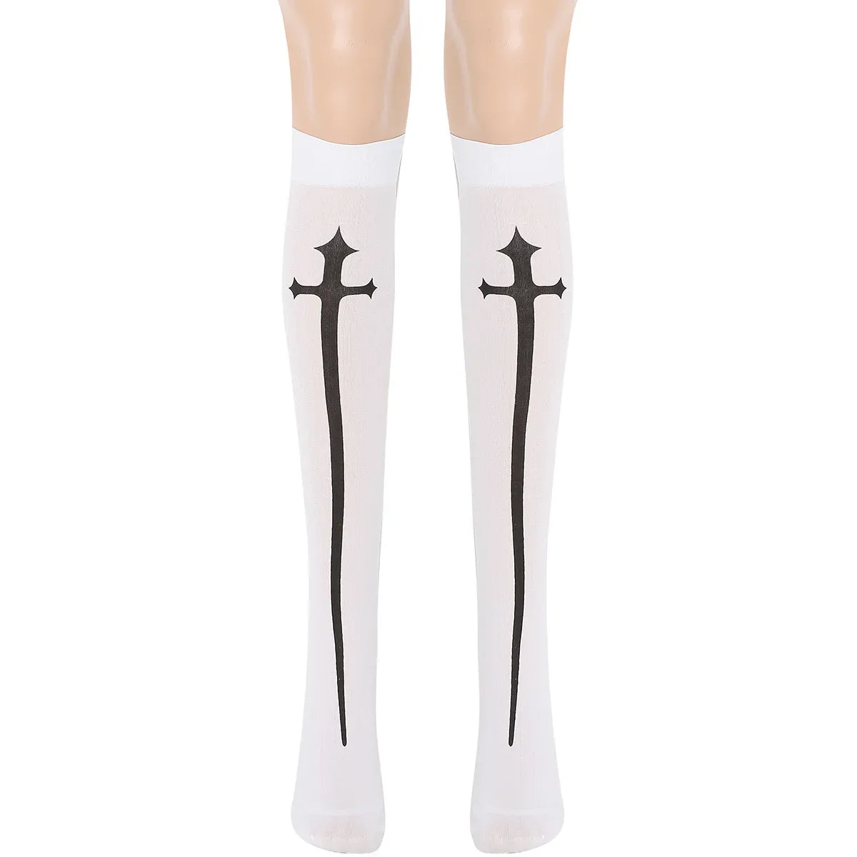 Saintlike Faux Leather PVC Nun Roleplay Halloween Dress Costume