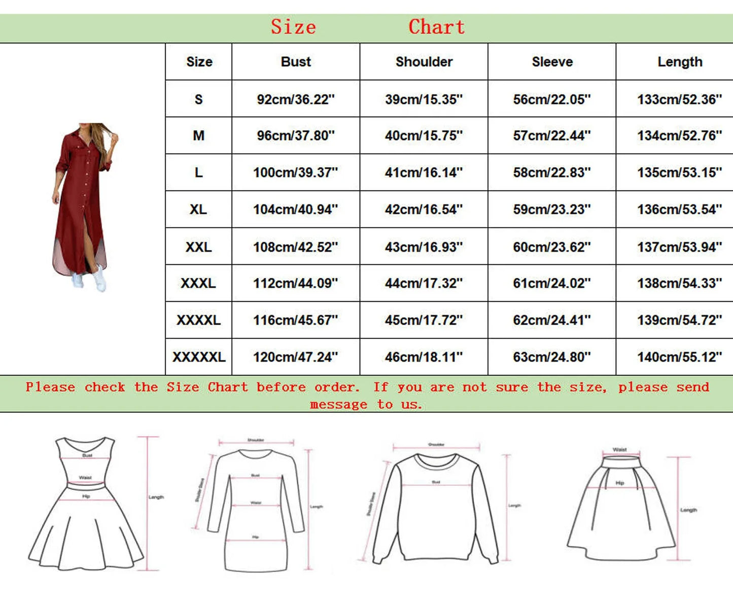 JuliaFashion - Women's Solid Long Maxi Shirt Fashion Lapel Buttons Casual Slit Spring Summer Streetwear Office Lady Long Dress