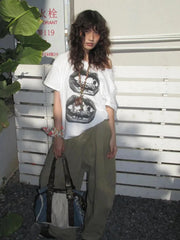 Y2K One Shoulder Lips Tee