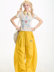 Y2K Parachute Pants