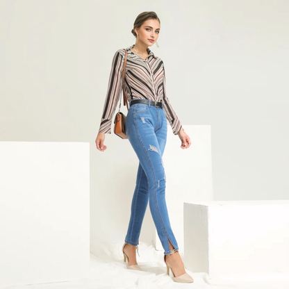 Julia Fashion - High Waist Jeans