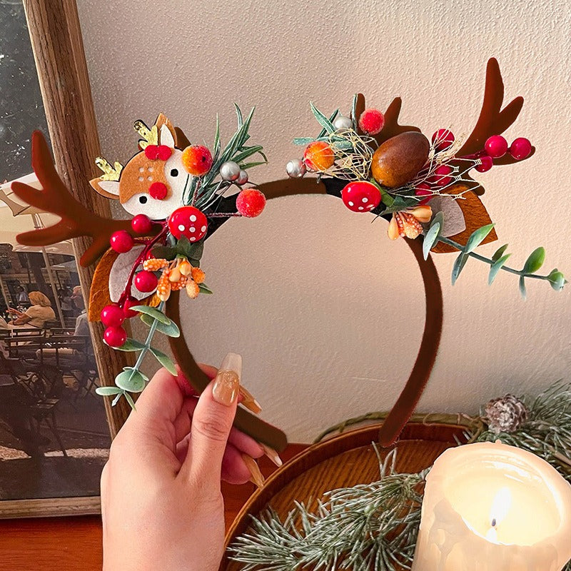 Reindeer Headband Festive Hair Accessory