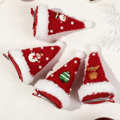 Cute Christmas Hat Kids Princess Festive Hair Accessory