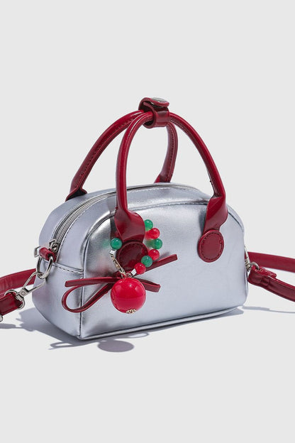 Minimalist Color Block Pillow Handheld Crossbody Bag