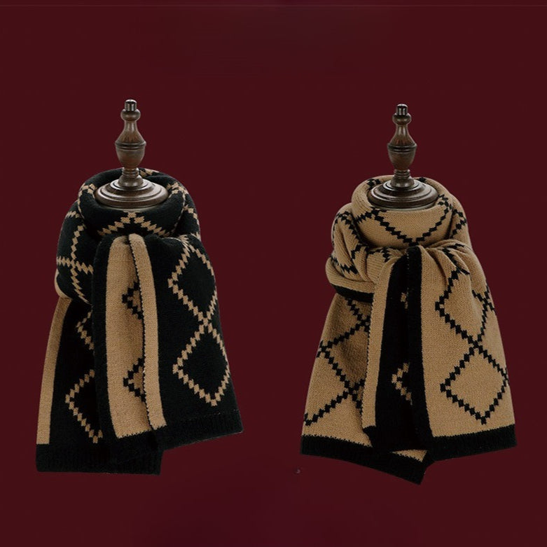 Chunky Knit Cozy Winter Christmas Scarf