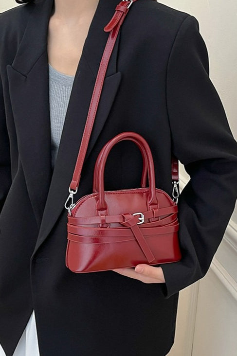 Luxury Minimalist PU Crossbody Shoulder Bag