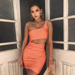 JuliaFashion - Sexy Hollow Out Bodycon Mini Dress