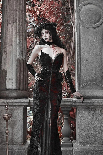 Halloween Gothic Vampire Dress
