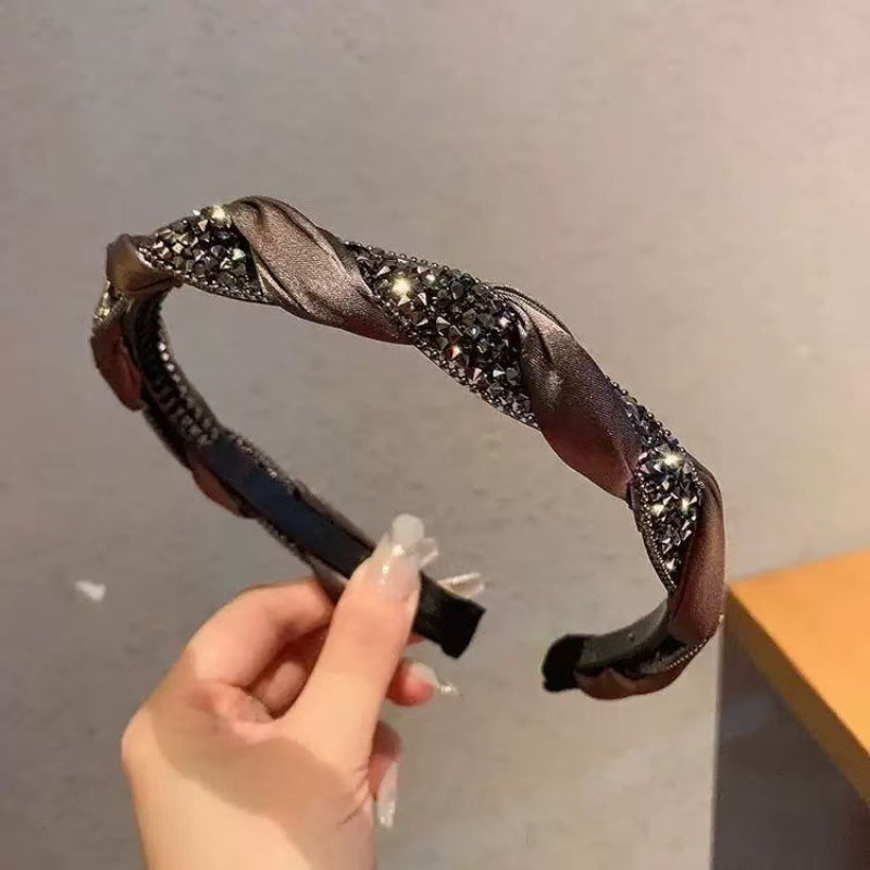 Braided Textured Anti Slip Toothed Elegant Hair Accessory