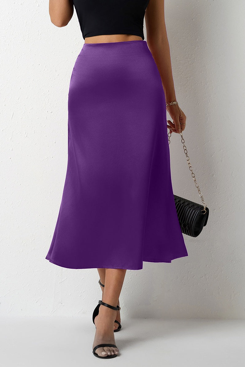 Mermaid Tail Satin Christmas Skirt