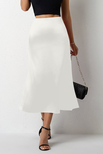 Mermaid Tail Satin Christmas Skirt