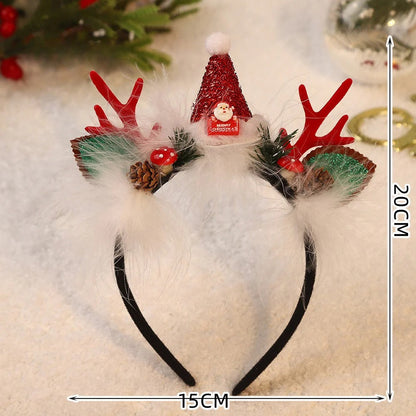 Christmas Cute Antler Elegant Fairy Hair Accessory