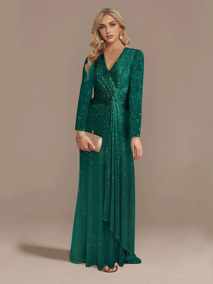 JuliaFashion - 2024 Wedding Sequins Guests Prom Cocktail Dresses