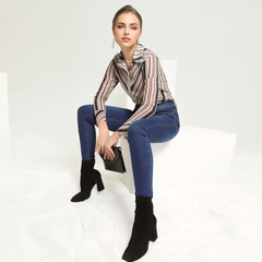 Julia Fashion - Women's Skinny High Waist Jeans