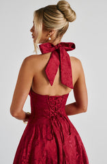 ALMIRA - SWEETHEART VINTAGE MIDI DRESS