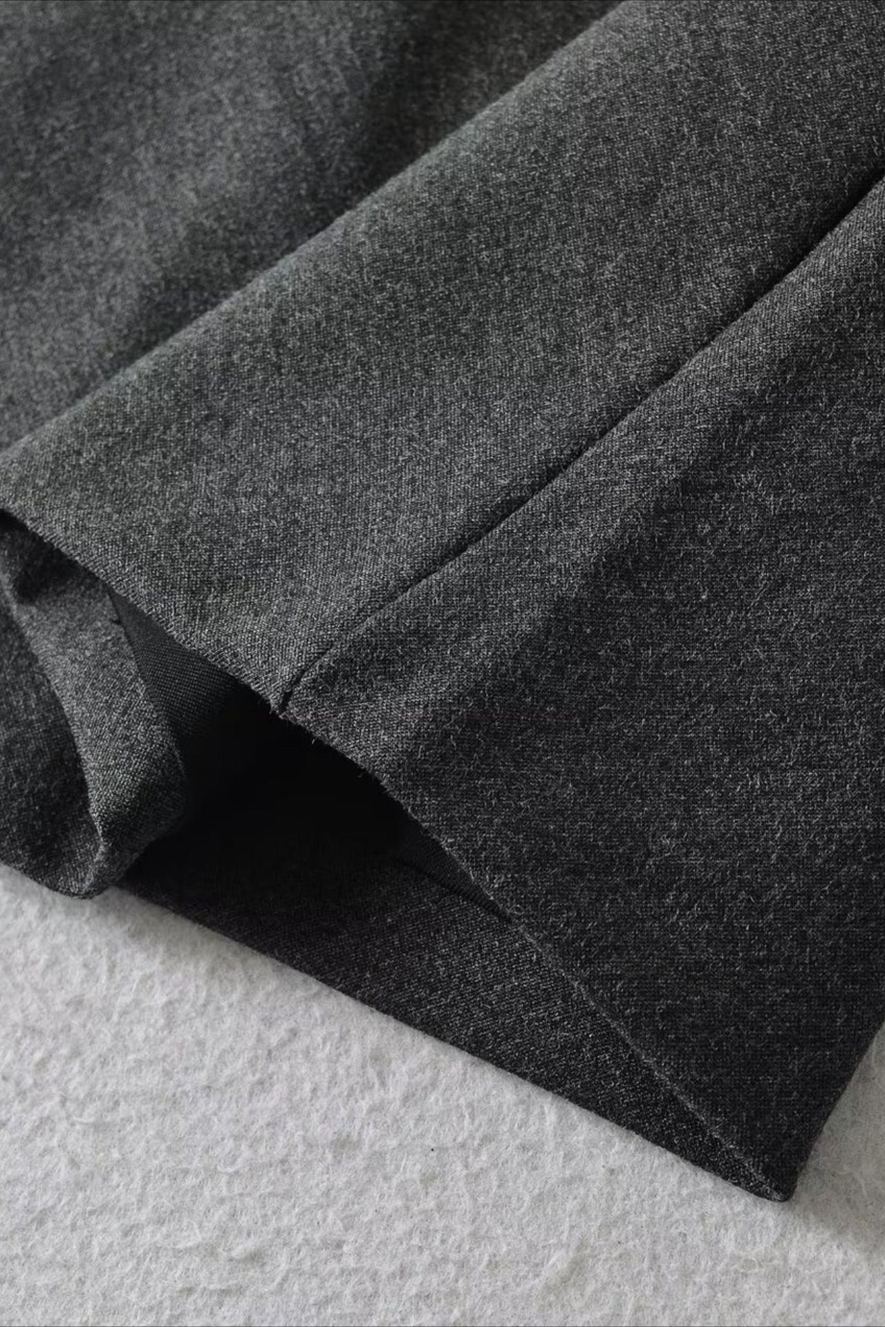 Lace Trimmed Plaid Bodycon Christmas Skirt