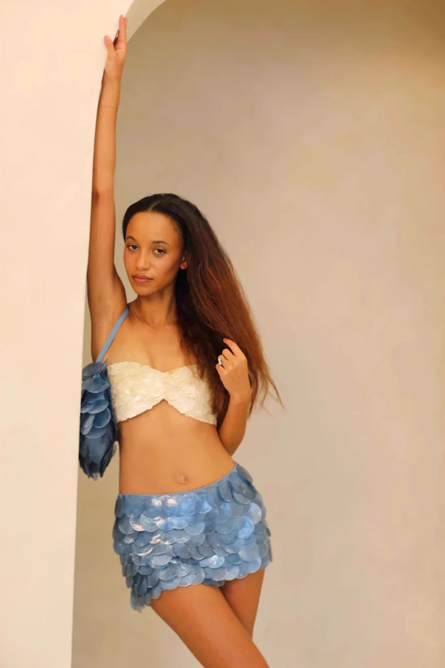 Sequin Bodycon Mini Christmas Skirt