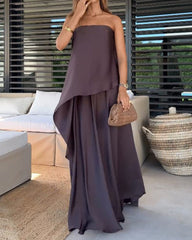 HALPENNY - LAYERED SKIRT SET