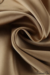 Satin Crew Neck Pullover Blouse
