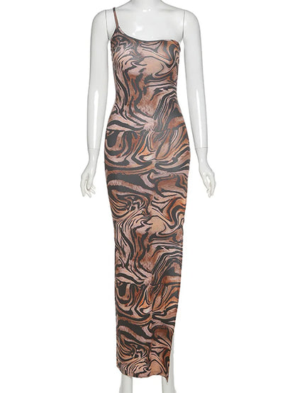 Julia Fashion - Vintage Elegant Sleeveless High Street Mini Dress