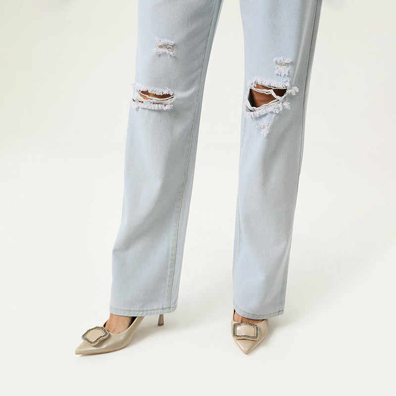 Women Wide Leg Jeans