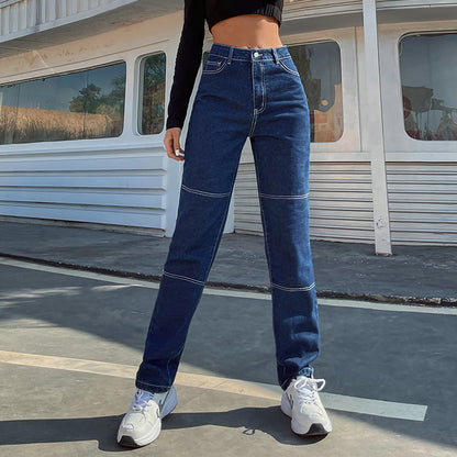 New Fashion Women High Waist Denim Jeans