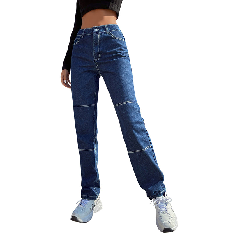 New Fashion Women High Waist Denim Jeans