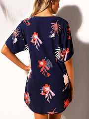JuliaFashion - Wear Me Daily Floral Print Mini Dress