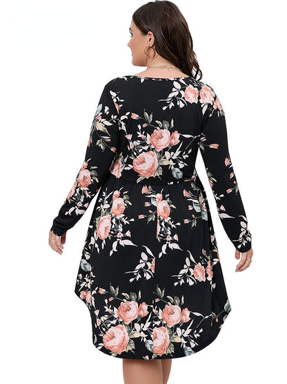 JuliaFashion-Floral Sexy Casual Feminino Dresses