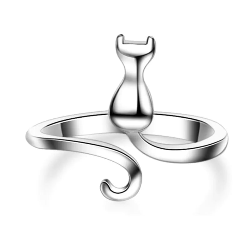 JuliaFashion-Luxury Designer Cat Engagement Ring