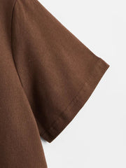 JuliaFashion-High-Quality Cotton Summer Tee