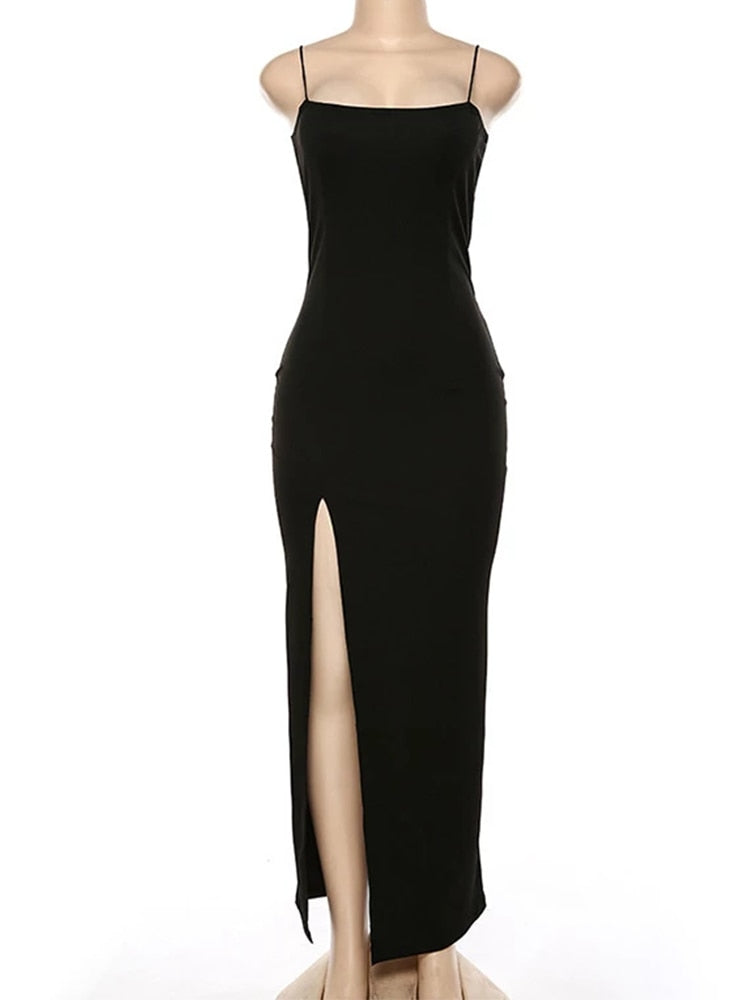 JuliaFashion - 2024 Sexy Sleeveless Camisole Clubwear Evening Party Dress