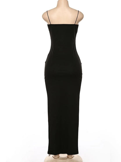 JuliaFashion - 2024 Sexy Sleeveless Camisole Clubwear Evening Party Dress