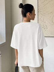 JuliaFashion - 2024 Summer Street Fashion Cotton Tee