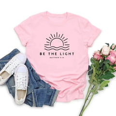 JuliaFashion-Inspirational Faithful Radiant Glowing Tee