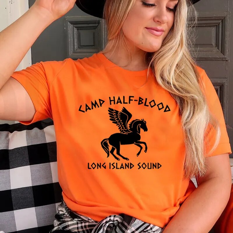 JuliaFashion-Halloween Wicca Percy Jackson Tee