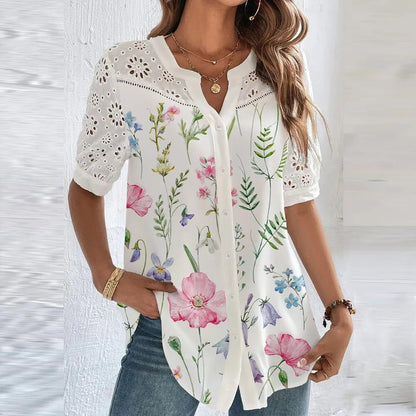 JuliaFashion-Fashion Casual Loose Blouse