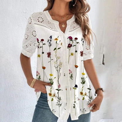 JuliaFashion-Fashion Casual Loose Blouse