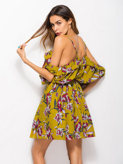 JuliaFashion-Look Into The Sun Floral Mini Dress