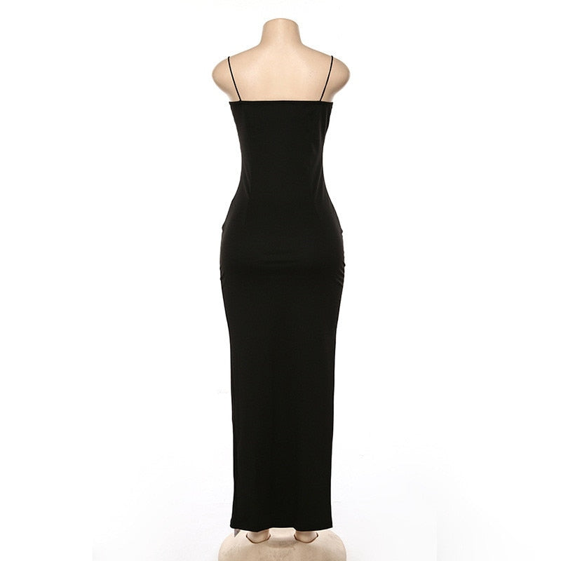 JuliaFashion - 2024 Sexy Sleeveless Camisole Clubwear Evening Party Dress