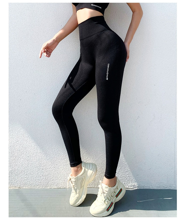 JuliaFashion-Fitness Yoga Sport Gym Workout Running Tights