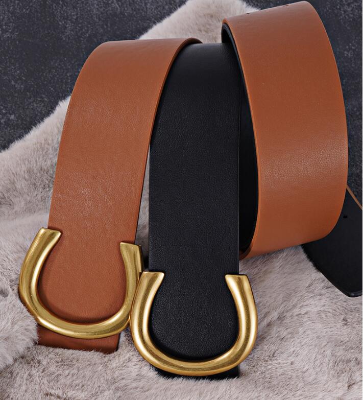 JuliaFashion - 2024 Punk Vintage Big Buckle Belts