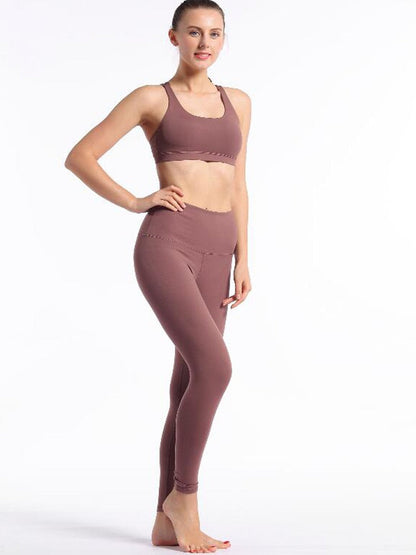 JuliaFashion - 2024 Sports Buttery Soft Fitness 4-way Stretch Fabric Pants